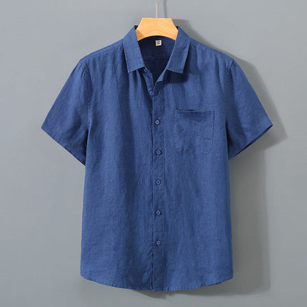 Men’s Short Sleeve Button-Up Shirt