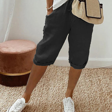 Mireille | Relaxed Women's Shorts – Knee-Length Summer Style