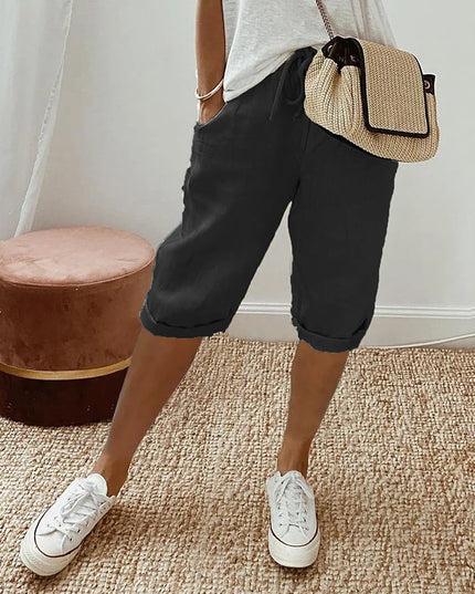 Mireille | Relaxed Women's Shorts – Knee-Length Summer Style