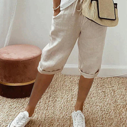 Mireille | Relaxed Women's Shorts – Knee-Length Summer Style