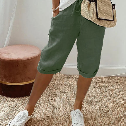 Mireille | Relaxed Women's Shorts – Knee-Length Summer Style