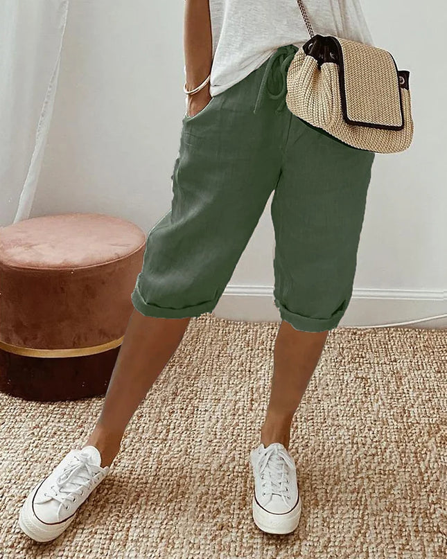 Mireille | Relaxed Women's Shorts – Knee-Length Summer Style
