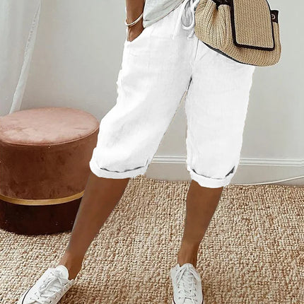 Mireille | Relaxed Women's Shorts – Knee-Length Summer Style