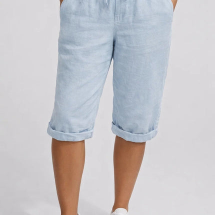 Nerissa | Relaxed Bermuda Shorts – Women's Drawstring Summer Fit
