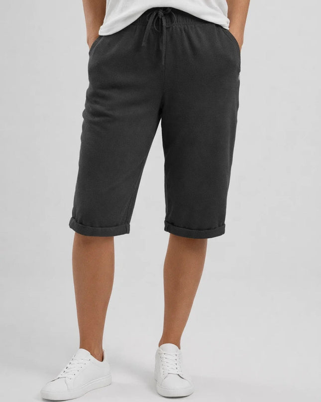 Nerissa | Relaxed Bermuda Shorts – Women's Drawstring Summer Fit