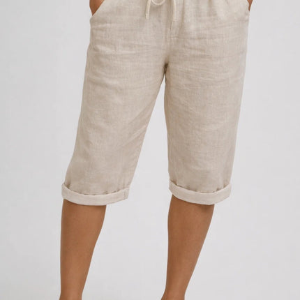Nerissa | Relaxed Bermuda Shorts – Women's Drawstring Summer Fit