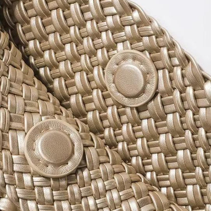 Ondine | Textured Tote Bag – Large Woven Carryall Style