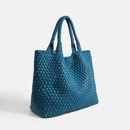 Ondine | Textured Tote Bag – Large Woven Carryall Style