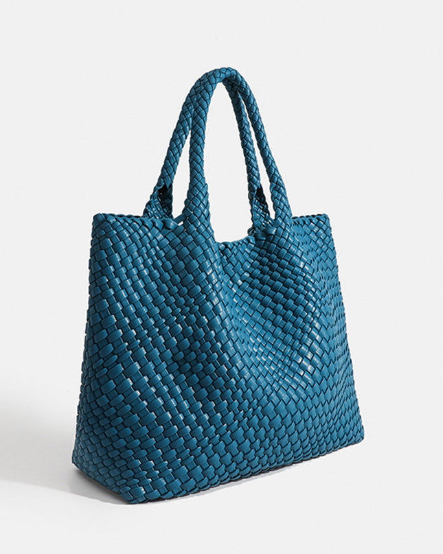 Ondine | Textured Tote Bag – Large Woven Carryall Style