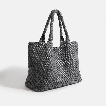 Ondine | Textured Tote Bag – Large Woven Carryall Style