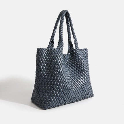 Ondine | Textured Tote Bag – Large Woven Carryall Style