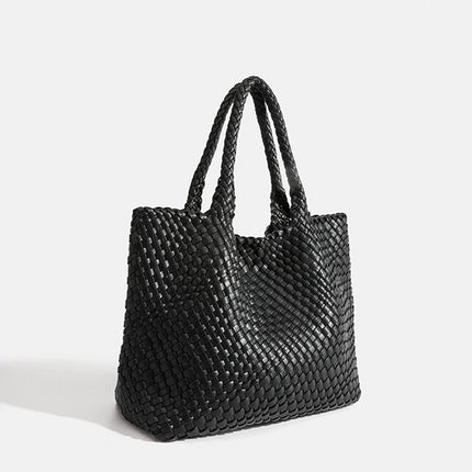 Ondine | Textured Tote Bag – Large Woven Carryall Style