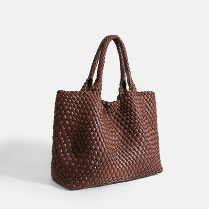 Ondine | Textured Tote Bag – Large Woven Carryall Style