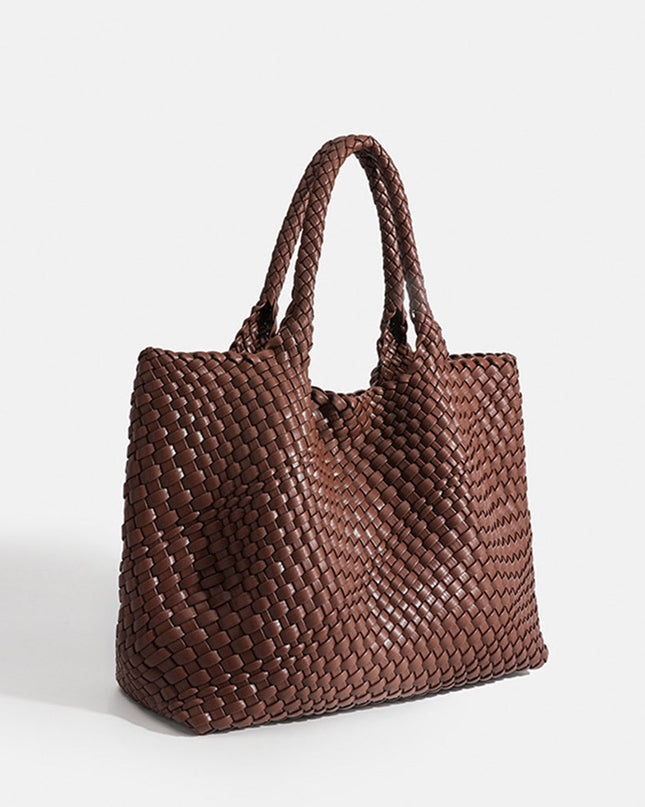 Ondine | Textured Tote Bag – Large Woven Carryall Style