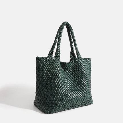 Ondine | Textured Tote Bag – Large Woven Carryall Style