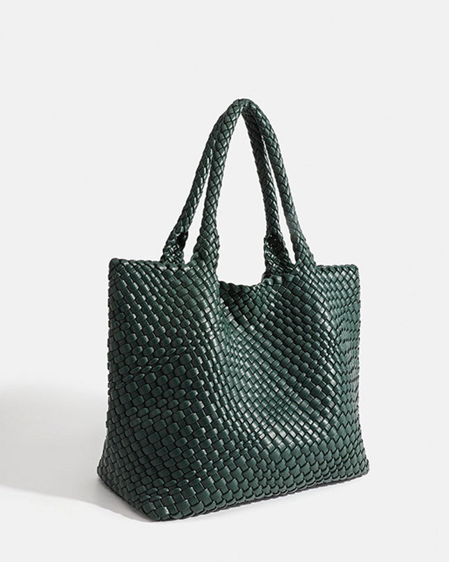 Ondine | Textured Tote Bag – Large Woven Carryall Style