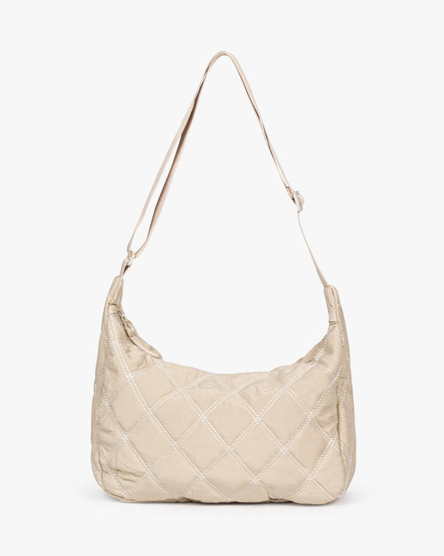 Ottilie | Soft-Structured Shoulder Bag – Quilted Puffer Style