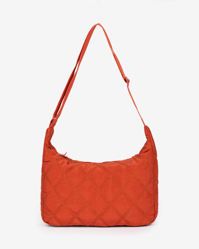 Ottilie | Soft-Structured Shoulder Bag – Quilted Puffer Style