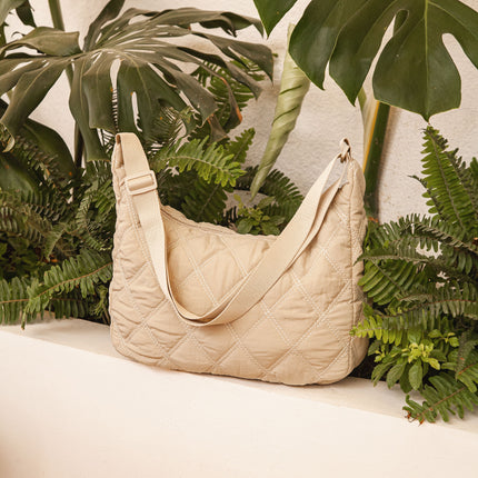 Ottilie | Soft-Structured Shoulder Bag – Quilted Puffer Style
