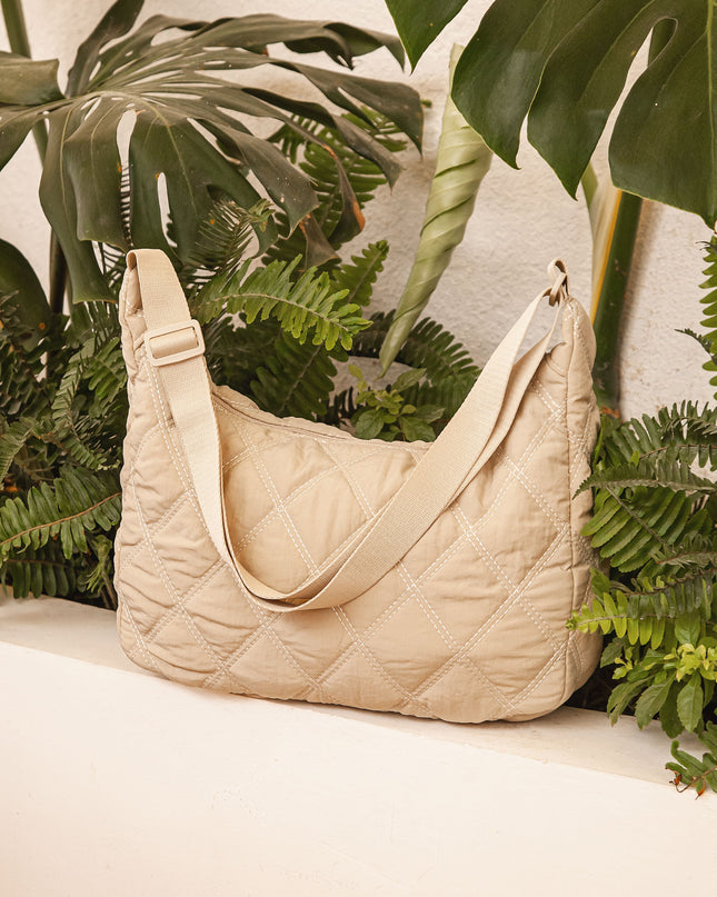 Ottilie | Soft-Structured Shoulder Bag – Quilted Puffer Style