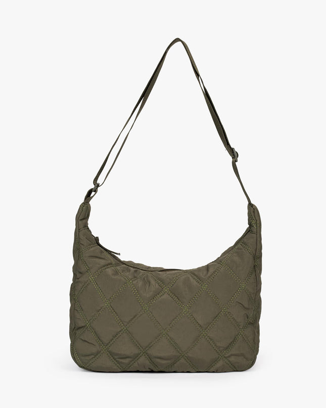 Ottilie | Soft-Structured Shoulder Bag – Quilted Puffer Style