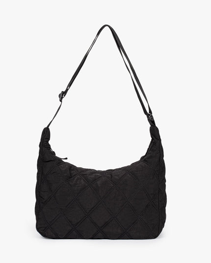 Ottilie | Soft-Structured Shoulder Bag – Quilted Puffer Style