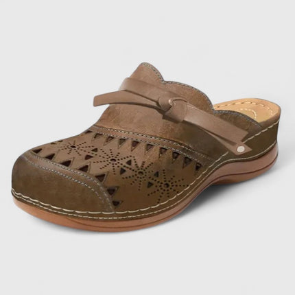 Rue | Comfort Clog Sandals – Cutout Slip-On Style