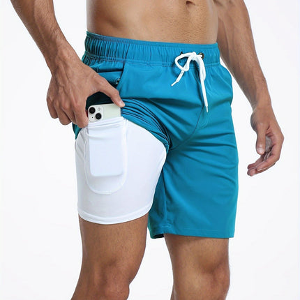 Ryland | Quick-Dry Swim Shorts – Men's Compression Liner Style