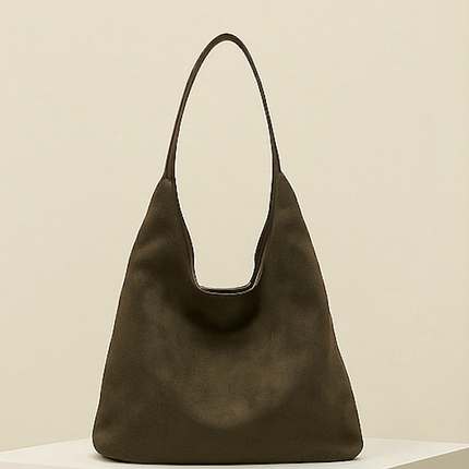 Sabine | Luxe Women's Tote Bag – Vegan Suede Hobo Style