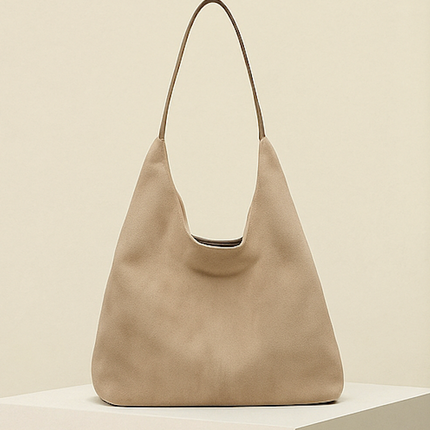 Sabine | Luxe Women's Tote Bag – Vegan Suede Hobo Style