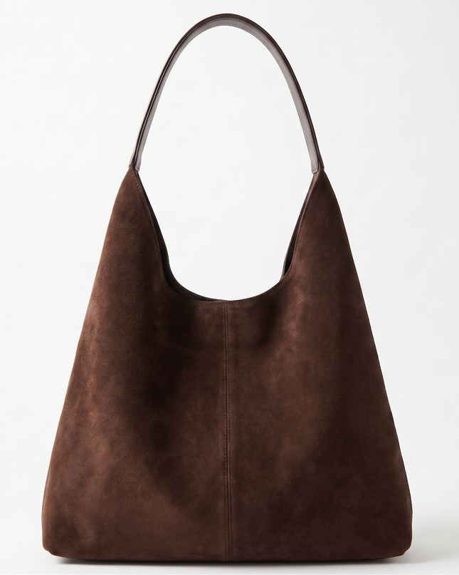 Sabine | Luxe Women's Tote Bag – Vegan Suede Hobo Style
