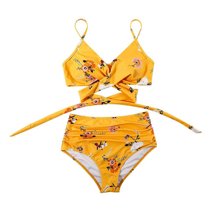 Seraphine | High-Waisted Bikini – Women's Wrap Top Set
