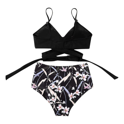 Seraphine | High-Waisted Bikini – Women's Wrap Top Set
