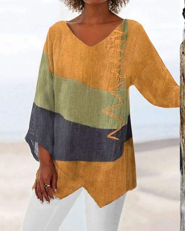 Serilda | Relaxed Women's Top – Loose-Fit Long Sleeve