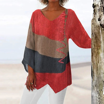 Serilda | Relaxed Women's Top – Loose-Fit Long Sleeve