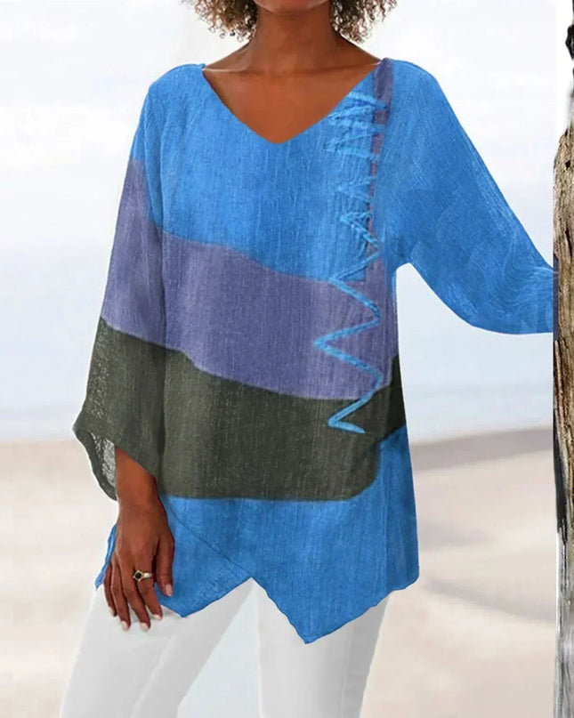 Serilda | Relaxed Women's Top – Loose-Fit Long Sleeve