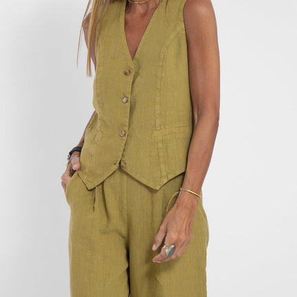 Sienna | Tailored Women's Two Piece Set Pants and Top – Wide-Leg Suit