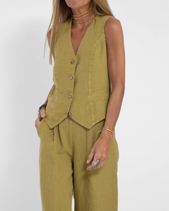 Sienna | Tailored Women's Two Piece Set Pants and Top – Wide-Leg Suit