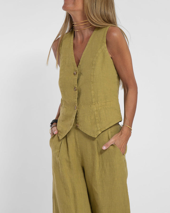Sienna | Tailored Women's Two Piece Set Pants and Top – Wide-Leg Suit