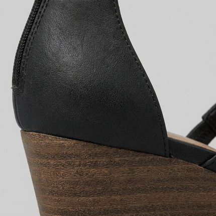 Solenne | Elegant Wedge Sandals – Orthopedic Comfort Fit