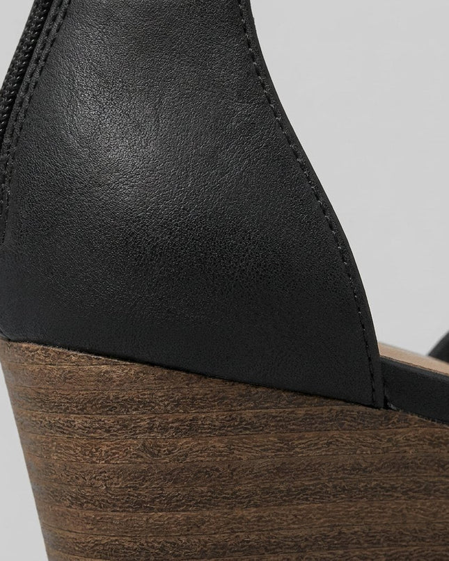 Solenne | Elegant Wedge Sandals – Orthopedic Comfort Fit