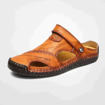 Thiago | Classic Men's Sandals – Leather Slip-On
