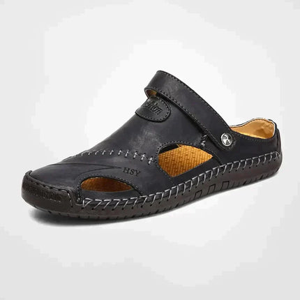 Thiago | Classic Men's Sandals – Leather Slip-On