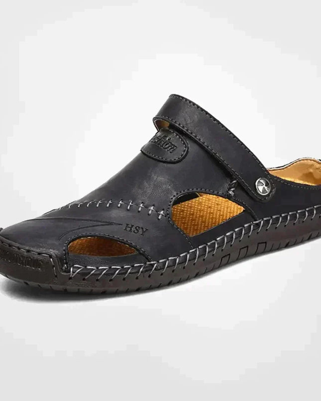 Thiago | Classic Men's Sandals – Leather Slip-On