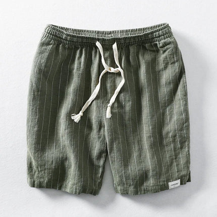 Tobias | Relaxed Men's Shorts – Drawstring Striped
