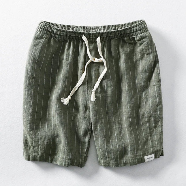 Tobias | Relaxed Men's Shorts – Drawstring Striped