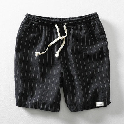 Tobias | Relaxed Men's Shorts – Drawstring Striped