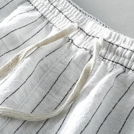 Tobias | Relaxed Men's Shorts – Drawstring Striped