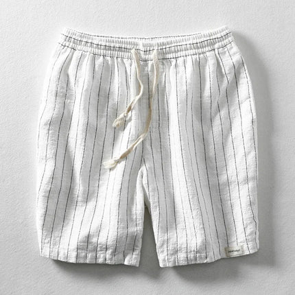 Tobias | Relaxed Men's Shorts – Drawstring Striped