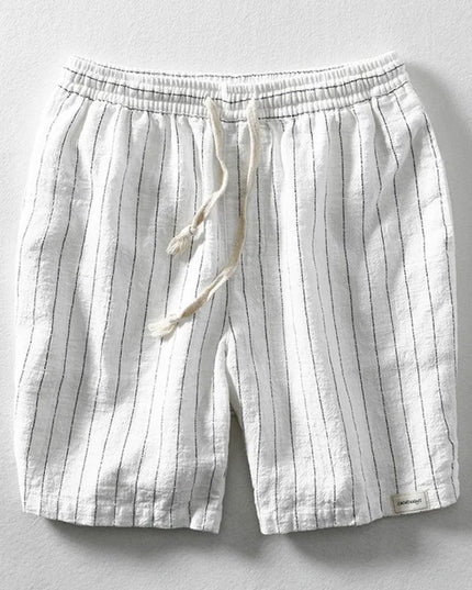 Tobias | Relaxed Men's Shorts – Drawstring Striped